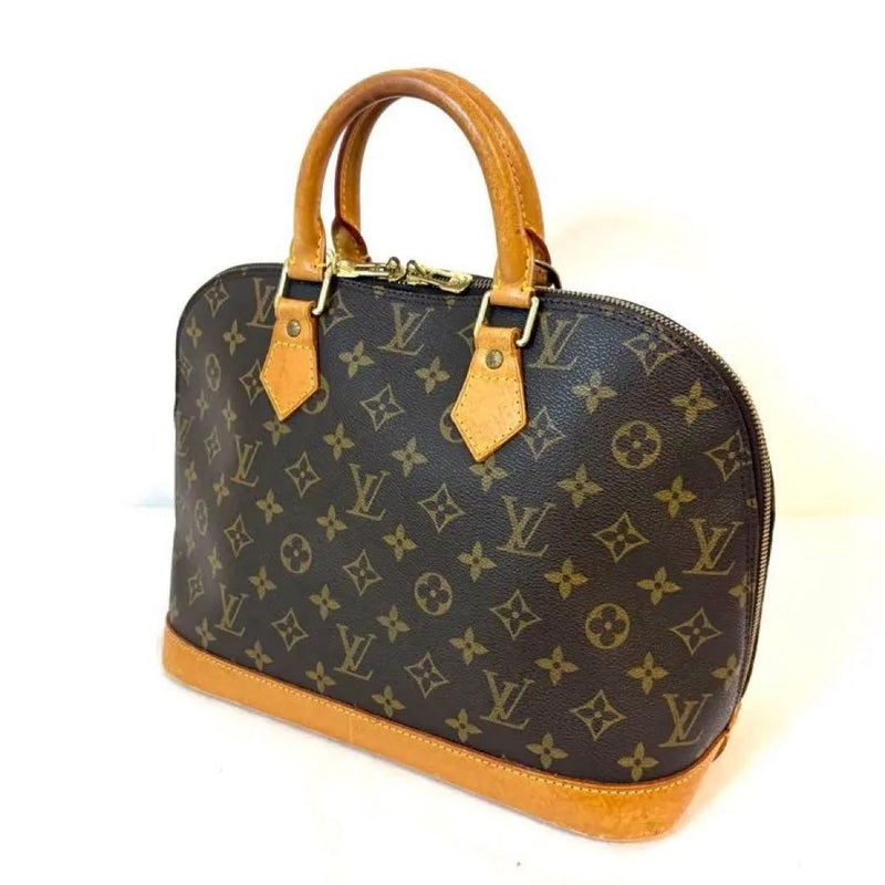 Louis Vuitton Alma Pm AR0969 Handbag Monogram Canvas
