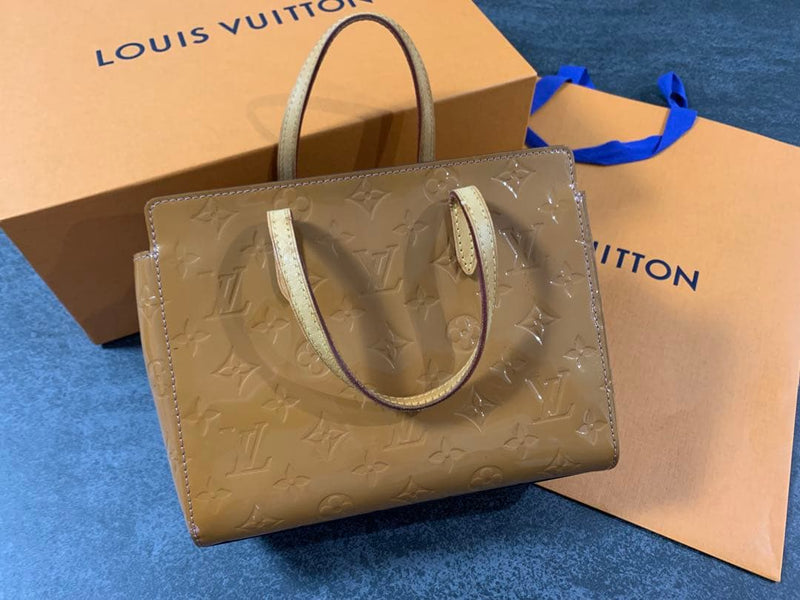 Catalina Bb Handbag Vernis Leather