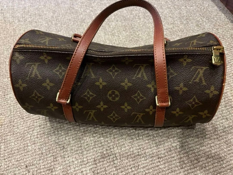 Louis Vuitton Papillon Handbag Shoulder Bag Monogram Canvas