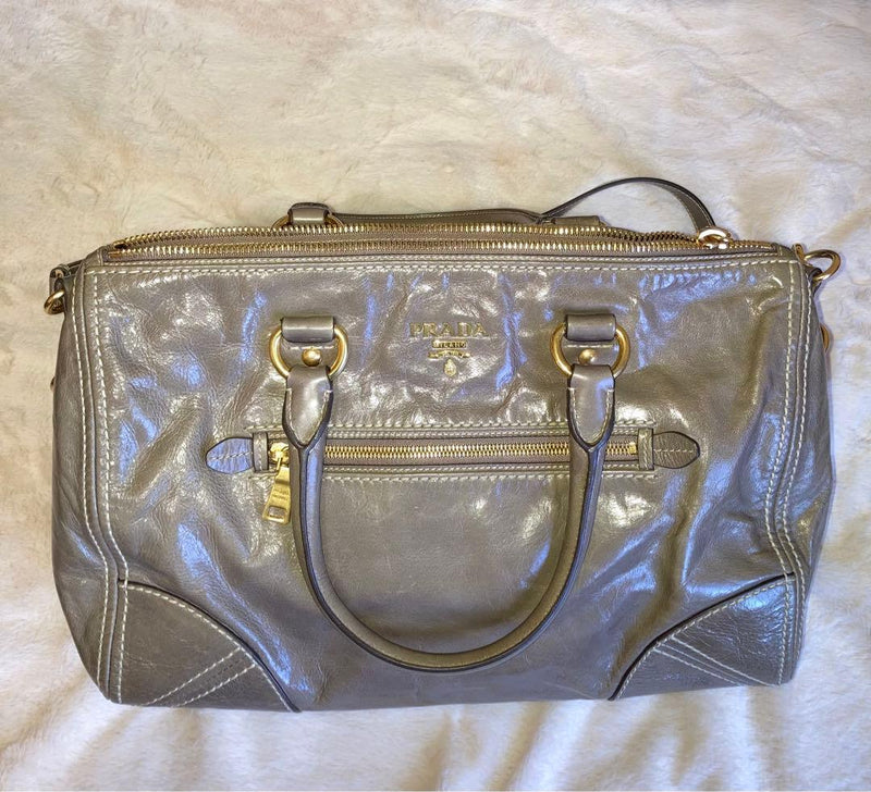 Handbag Shoulder Tote Bag Gray