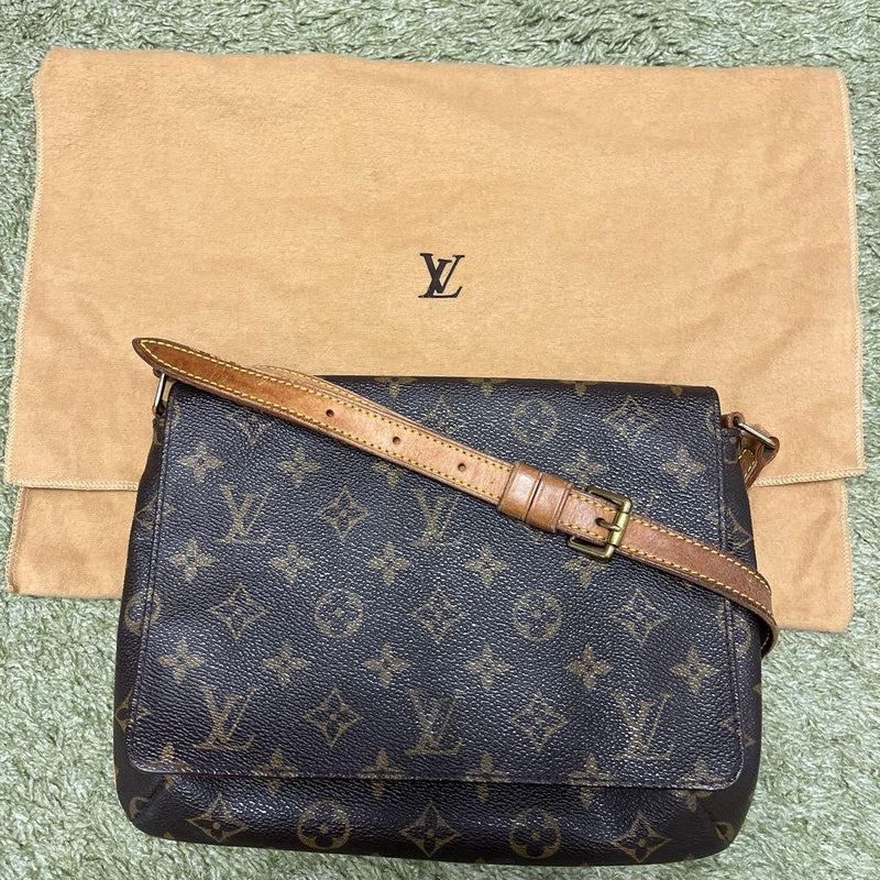 Louis Vuitton Musette Tango Short Shoulder Bag Leather