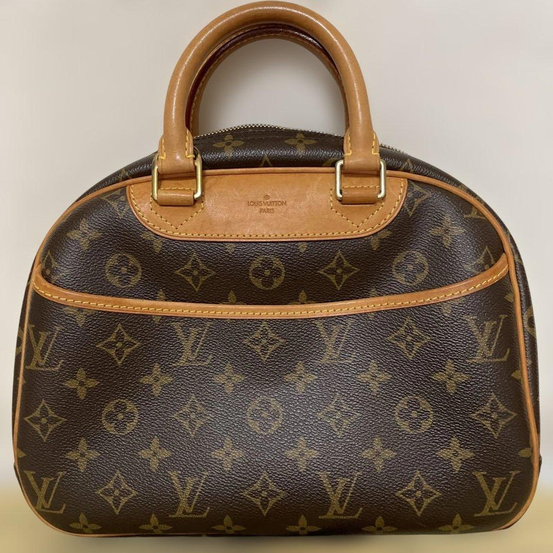 Monogram Trouville M42228 Handbag Brown Gold Hardware