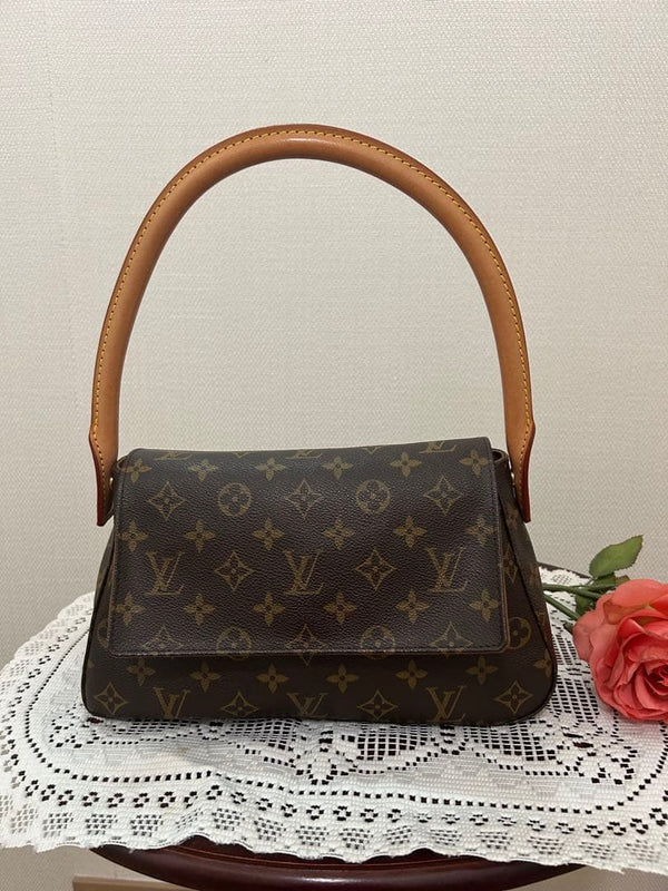 Louis Vuitton Mini Looping Handbag Monogram Canvas