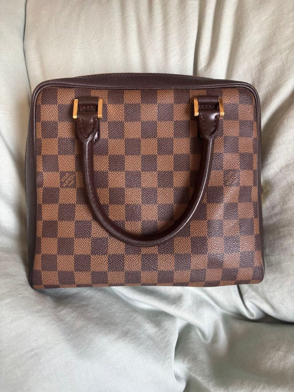 Damier Ebene Brera N51150 Handbag Brown