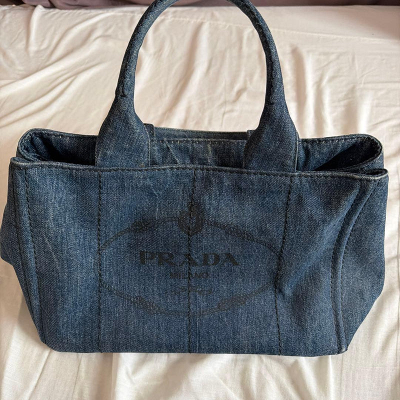 Canapa Denim Tote Bag Handbag