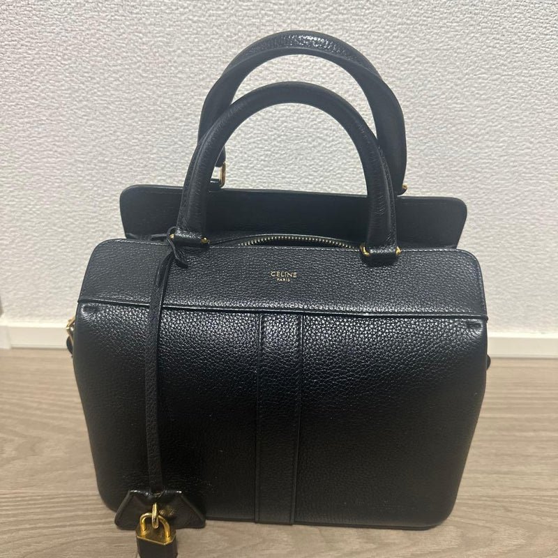 Celine Handbag Shoulder Bag Crossbody Tote Leather