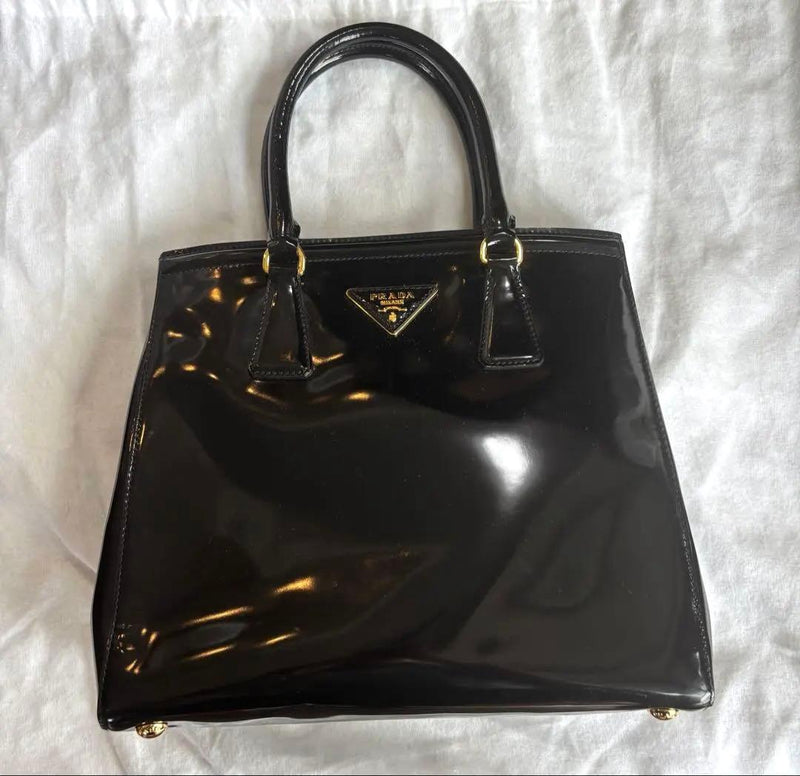 B2490N Saffiano Leather Handbag Shoulder Bag Tote