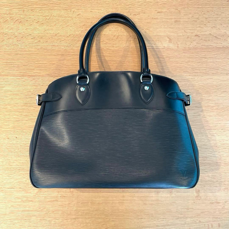 Louis Vuitton Passy Gm Handbag Epi Leather Noir Black