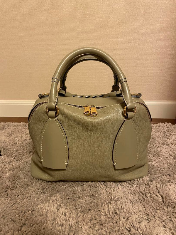 Daria Medium Day Bag 2-Way Shoulder Handbag Leather