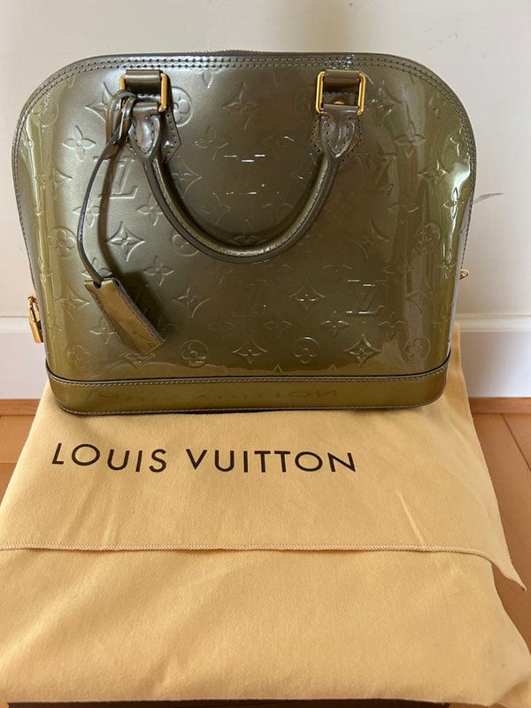 Vernis Handbag Tote Bag Vernis Gold Hardware