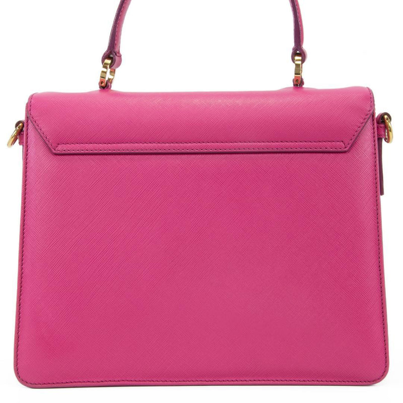 Salvatore Ferragamo Gancini AU-21E082 2WAY Shoulder Bag Calfskin Pink Gold