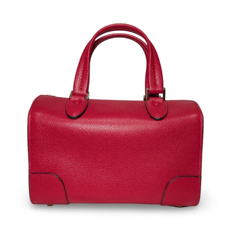Babila Mini Handbag Leather Red Shoulder Bag
