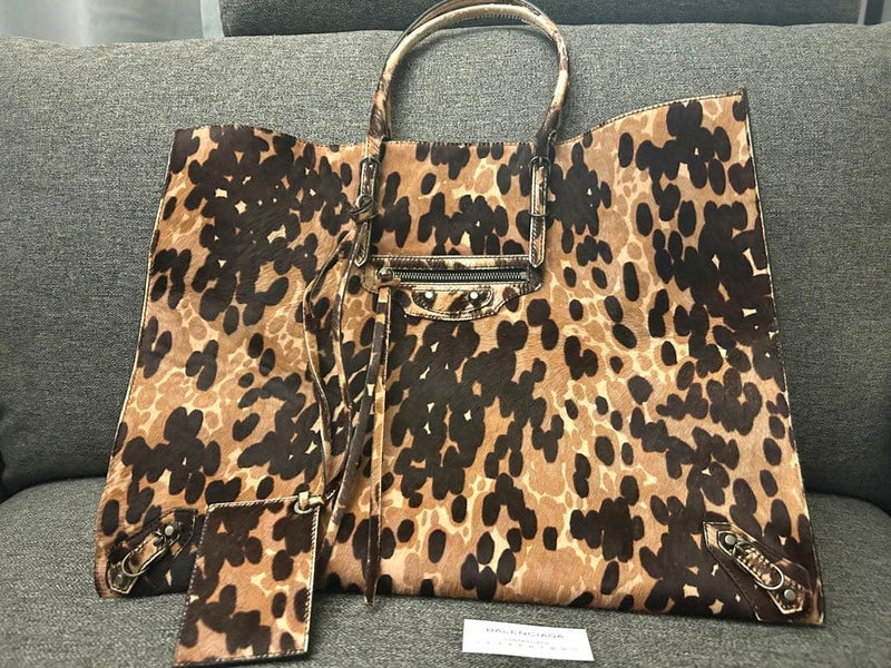 Balenciaga Handbag Real Fur