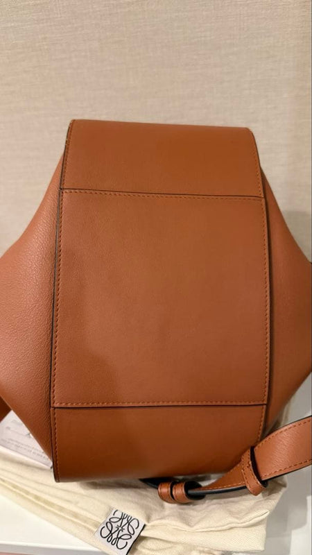 Loewe Hammock Small Handbag Shoulder Bag Tan Leather