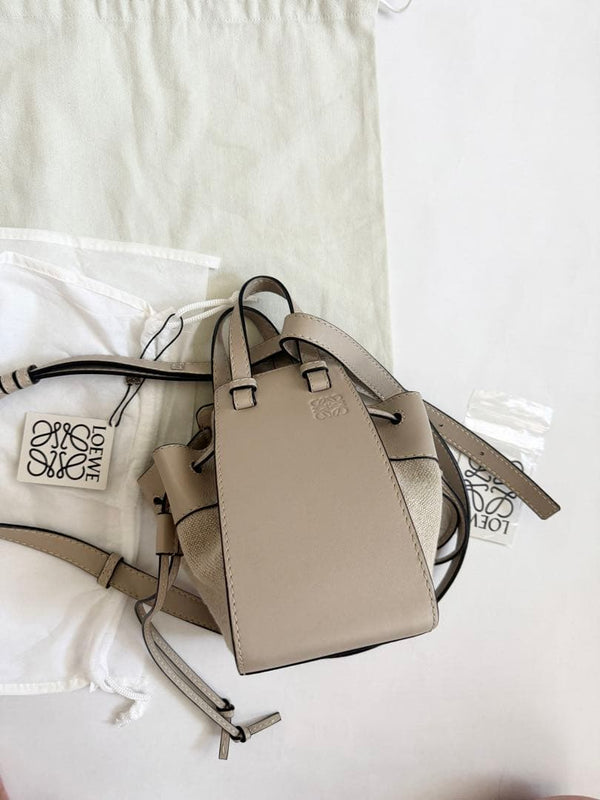 Loewe Hammock Mini Handbag Crossbody Shoulder Bag Canvas
