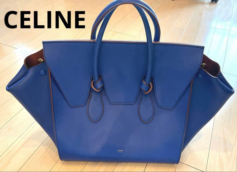 Celine Leather Handbag Shoulder Bag Tote