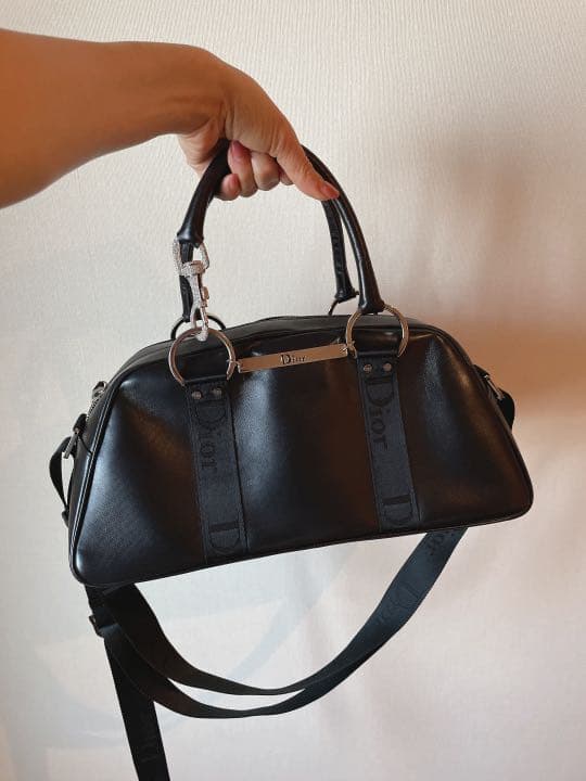 Dior Hardcore Handbag Shoulder Bag Leather Crossbody