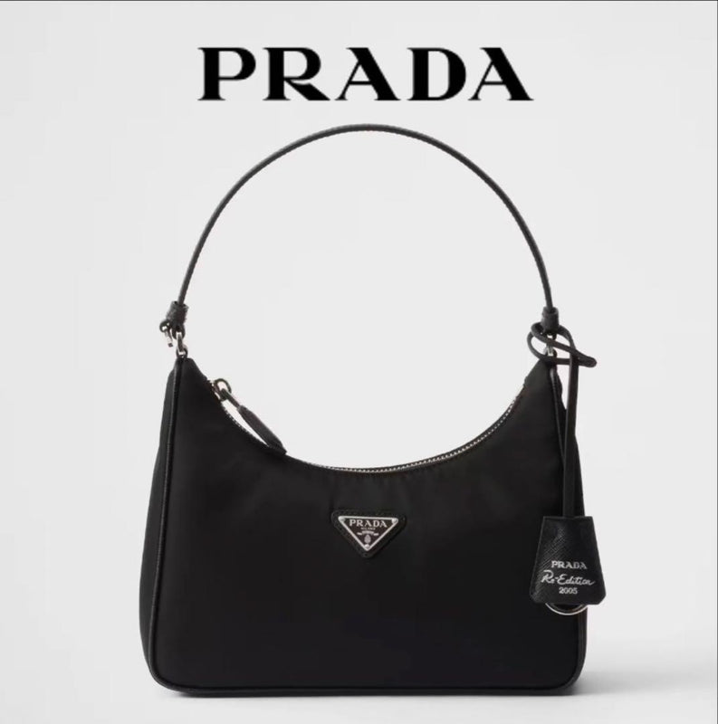 Prada Re-edition 2005 Re-nylon Mini Bag Shoulder Black