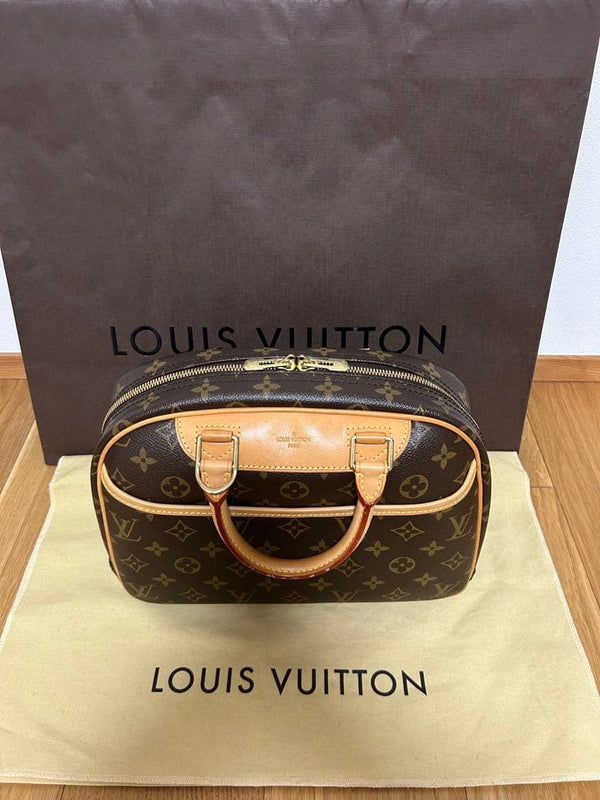 Louis Vuitton Trouville M42228 MI0035 Monogram Canvas Handbag