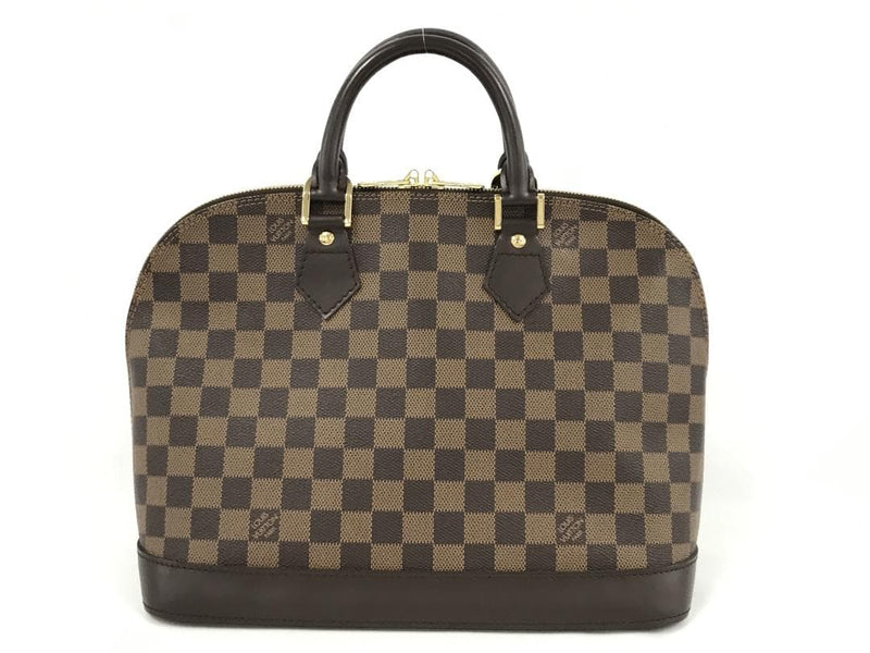Louis Vuitton Alma N51131 FL0095 Handbag Damier Ebene Brown