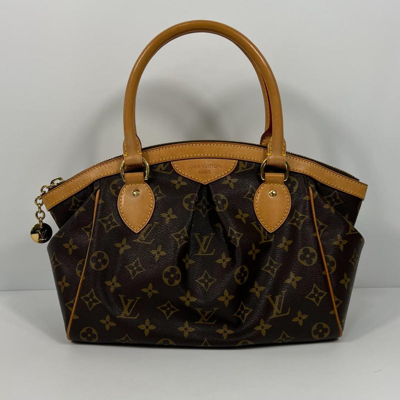 Louis Vuitton Tivoli Pm Monogram Handbag Toile Monogram Brown
