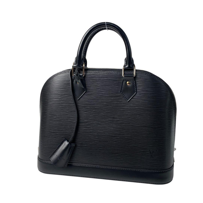 Louis Vuitton Alma Pm M80905 Handbag Epi Leather Noir Black TN1102