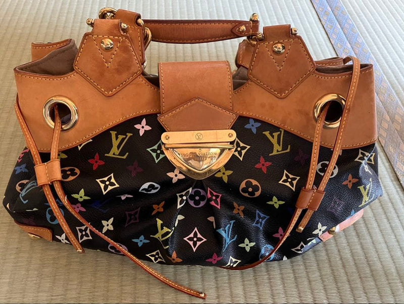 Louis Vuitton Multicolor Handbag Noir Black