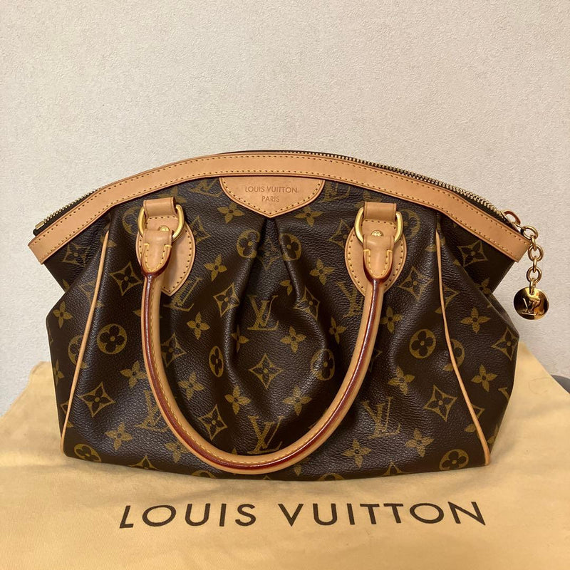 Louis Vuitton Tivoli Handbag Monogram Canvas Gold Hardware