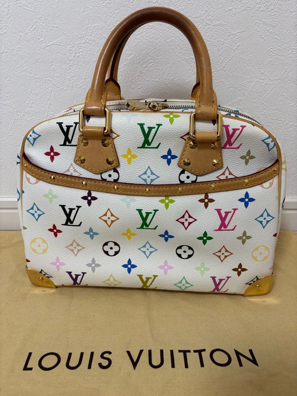 Louis Vuitton Multicolor Trouville Handbag Monogram Canvas
