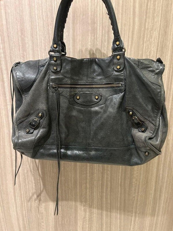 Balenciaga The Work City Bag Leather Handbag Tote Shoulder