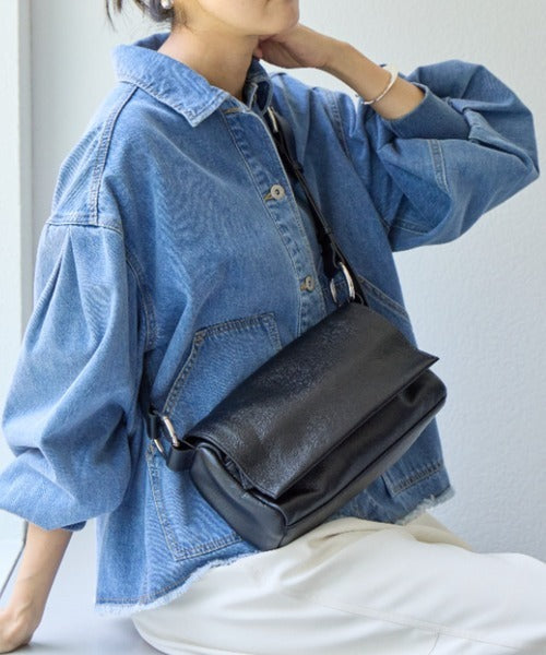 Shoulder Bag Black Womens Purse Free Size Lightweight Everyday Carry