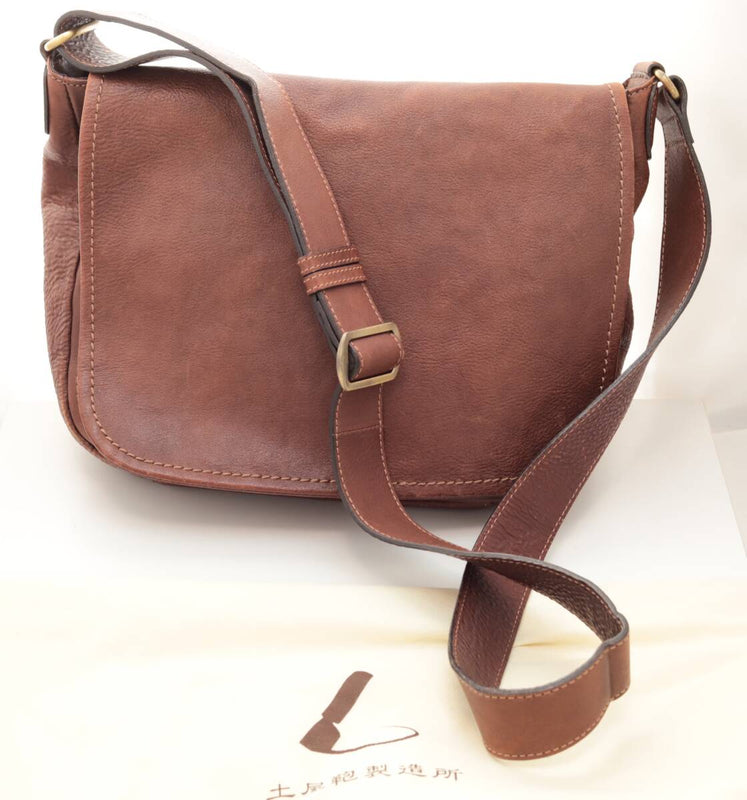 Tone Oil Nume Shoulder Bag Leather Messenger Bag Tsuchiya Kaban