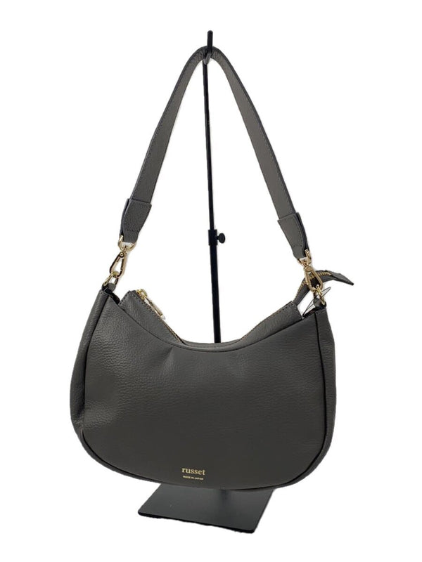 Shoulder Bag Ce-1287 Gray Leather Handbag Crossbody Purse Everyday Carry