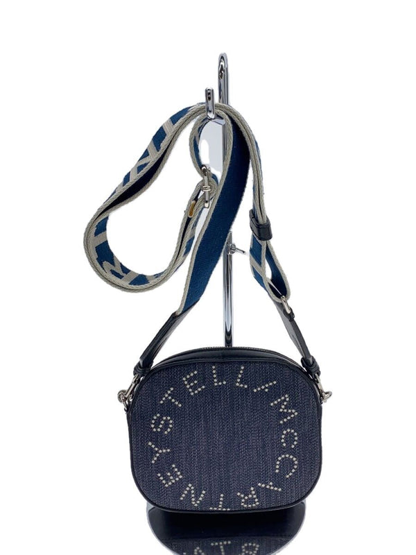 Stella Mccartney Shoulder Bag Indigo Solid Color Designer Handbag Womens