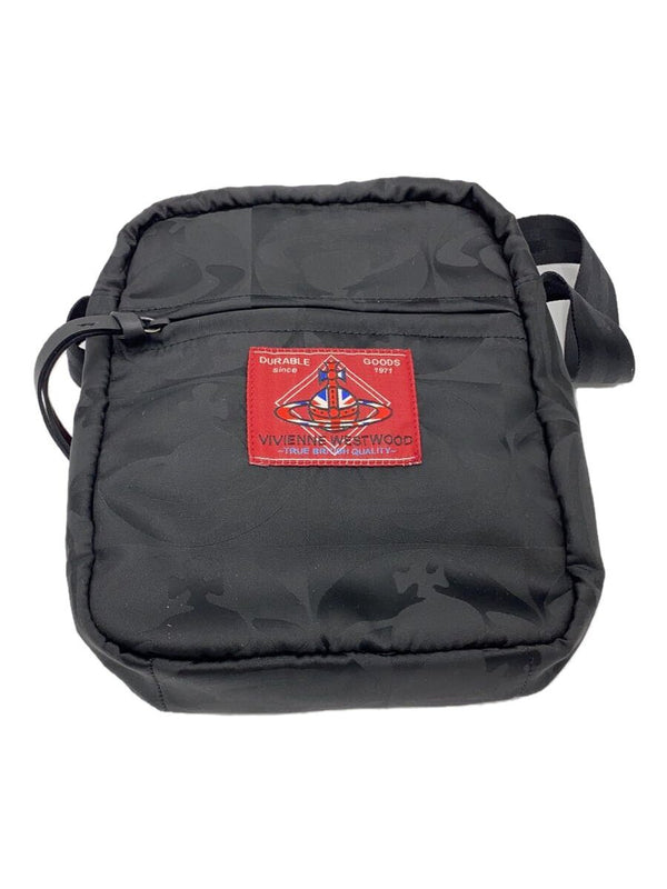 Shoulder Bag Black Polyester Satchel Designer Handbag