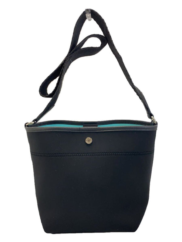 A.d.m.j. Shoulder Bag Solid Black Leather Tote Handbag Purse Designer Everyday