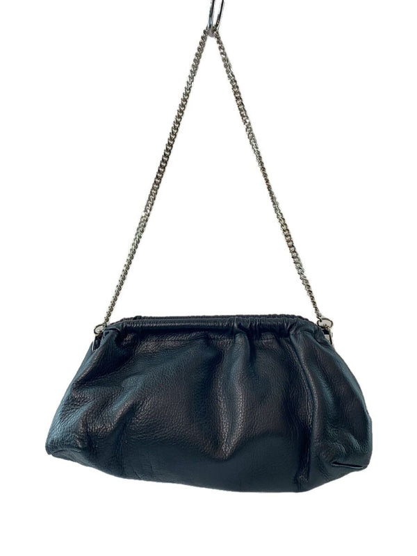 Brentella Shoulder Bag Leather Black Womens Crossbody Purse Handbag Casual