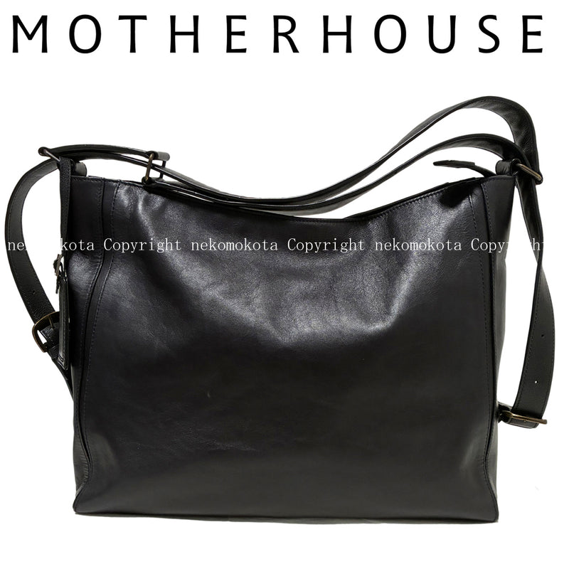 Yozora Working 2-way Bag One-shoulder Backpack Tote Black Commute