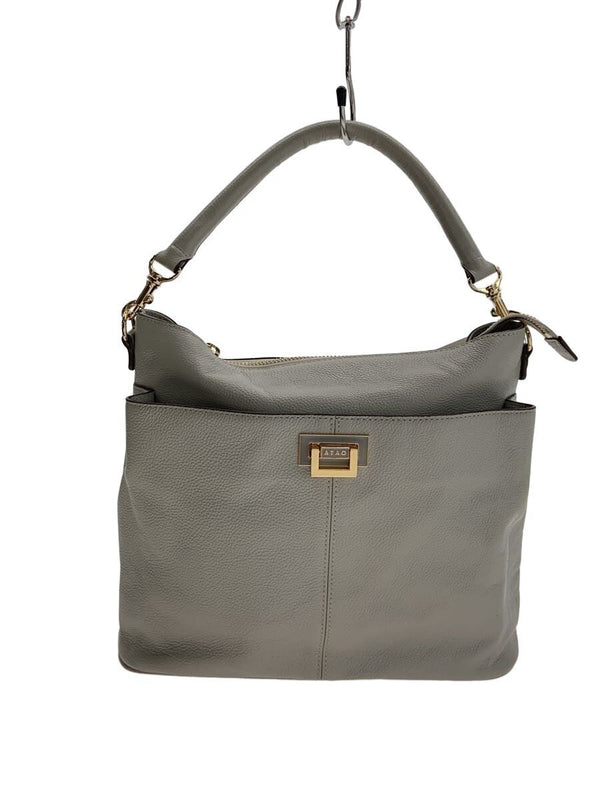 Shoulder Bag Leather Crossbody Gray Designer Handbag Casual Everyday Use