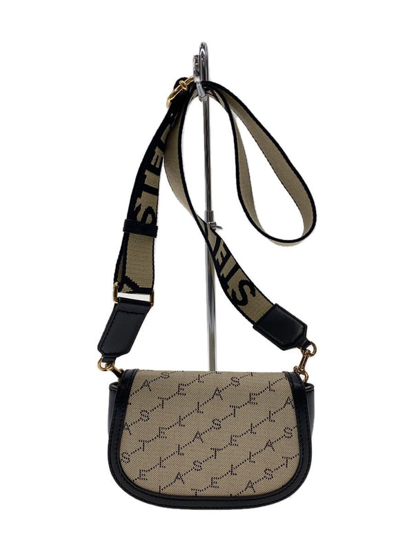 Stella Mccartney Shoulder Bag Black All-over Pattern 594186 Designer Handbag