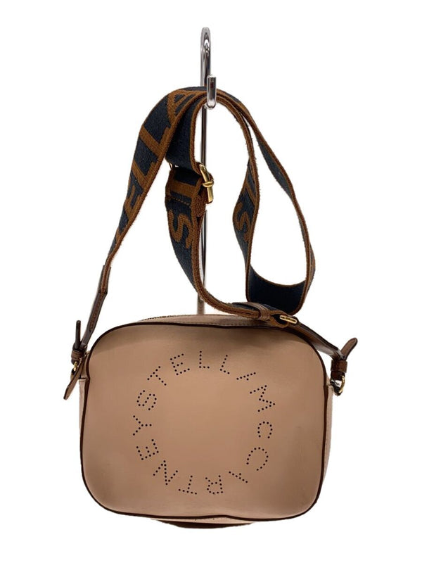 Stella Mccartney Shoulder Bag Beige Leather Designer Handbag Womens Fashion