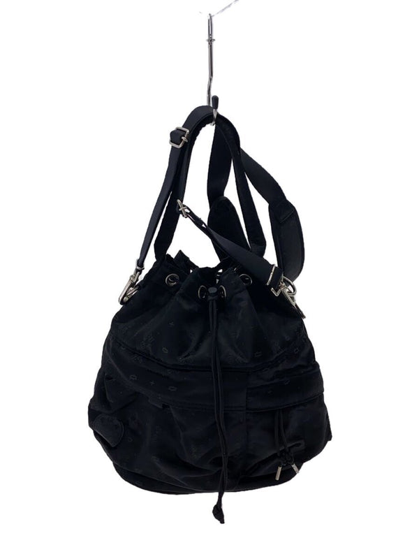 Potr Monogram 2way Tool Bag Black Nylon Shoulder Bag 998-19526 Lightweight