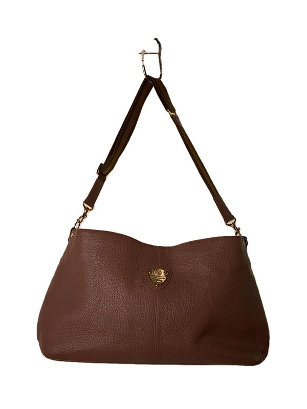 Shoulder Bag Pink Leather Solid Color Crossbody Handbag Designer Purse