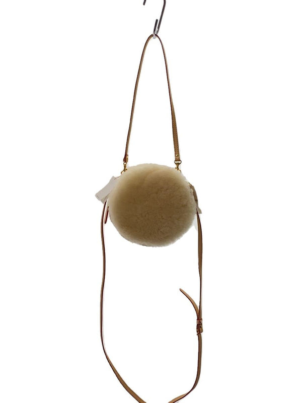 Shoulder Bag Cream Solid Red Macaron 2-way Handbag Womens Crossbody Purse