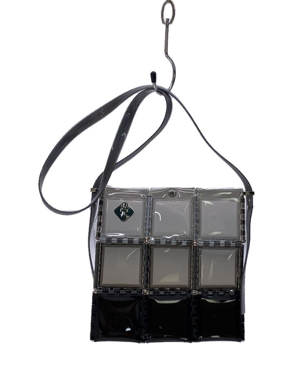 52 By Hikarumatsumura Shoulder Bag Black Pvc Vinyl Designer Handbag Purse