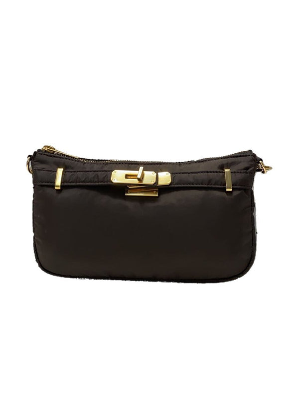 Sita Parantica Shoulder Bag Plain Brown Casual Everyday Handbag Purse -