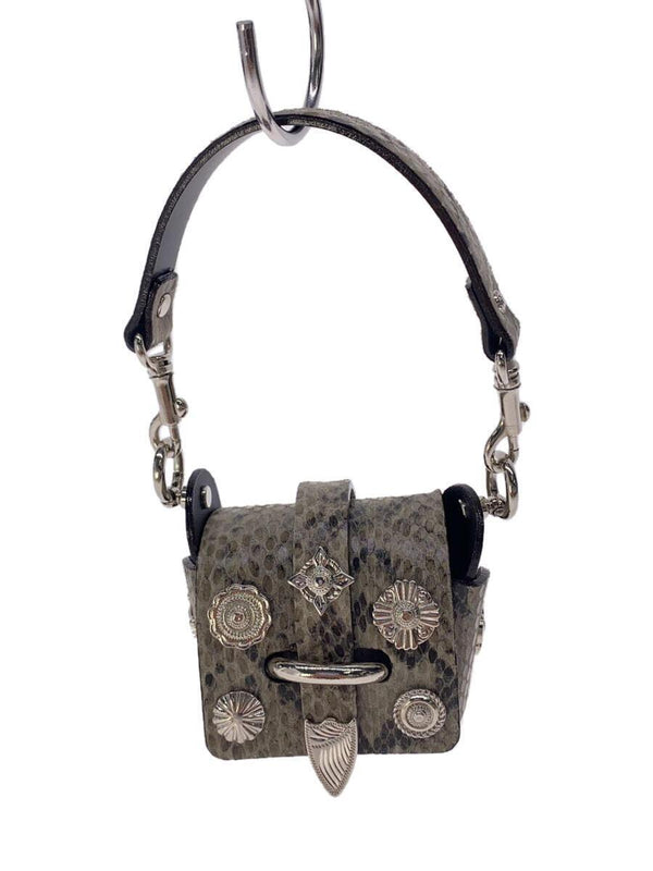 Toga Gray Animal Print Shoulder Bag Tz241-ag946 Womens Fashion Handbag Designer
