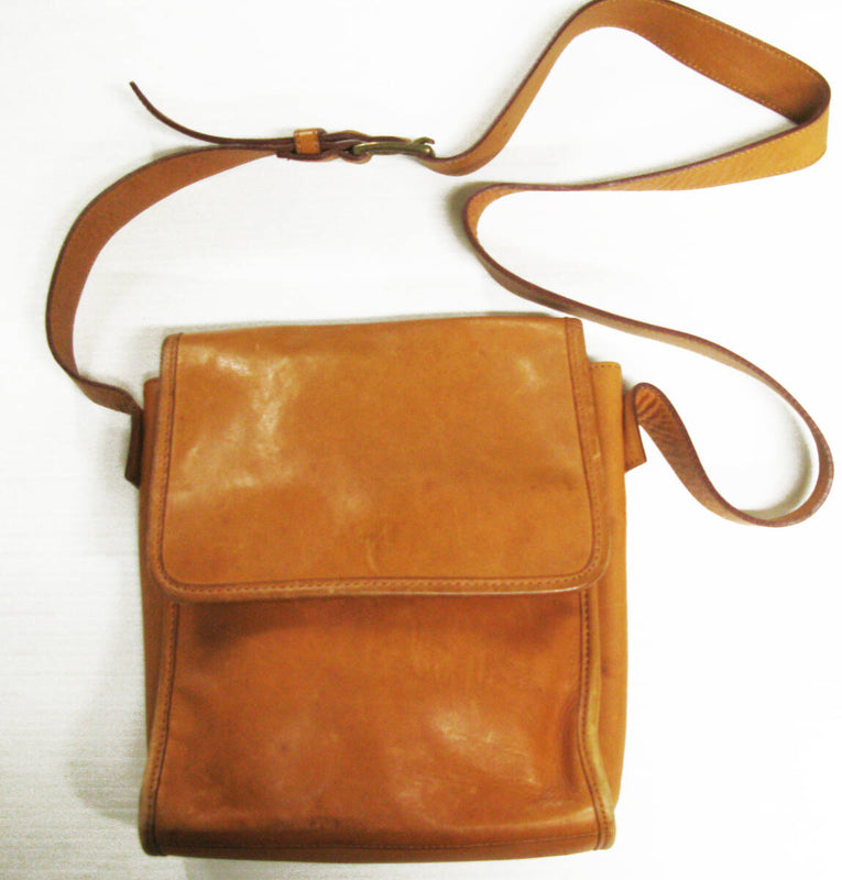 Somes Saddle Horse Leather Shoulder Bag Handmade Japan Equestrian Style