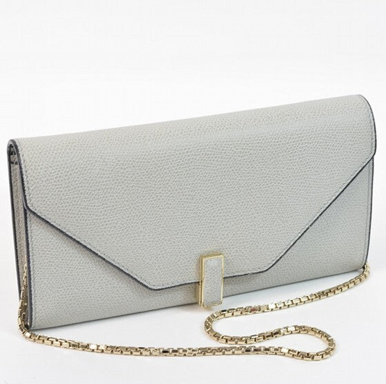 Iside Chain Wallet Clutch Leather Shoulder Bag Crossbody Evening Bag