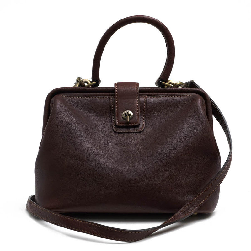 Tsuchiya-kaban Shoulder Bag Tone Oilnume Post Mini Oil-nume Leather 2-way